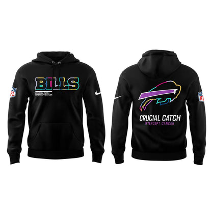 Buffalo Bills 2025 Crucial Catch Sideline Standard Issue Hoodie Combo