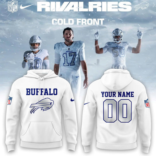 Buffalo Bills Cold Front Rivalries Hoodie | Cap | Joggers V9