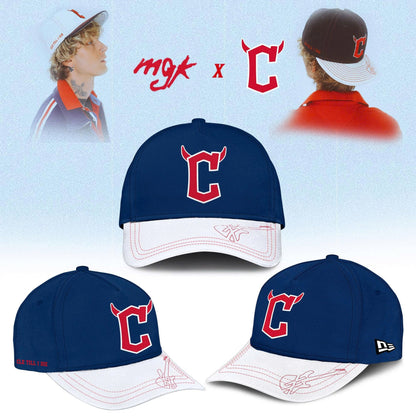 Cleveland Guardians x Mgk 2025 Limited Edition Jersey Navy