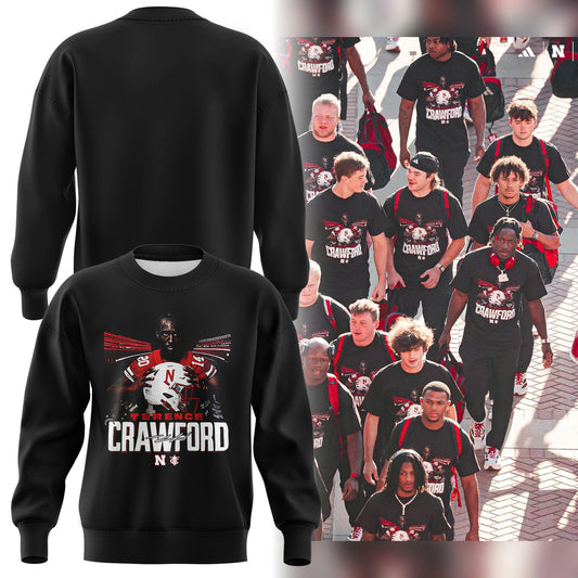 Limited Edition Nebraska Football x Crawford Sweat 2025