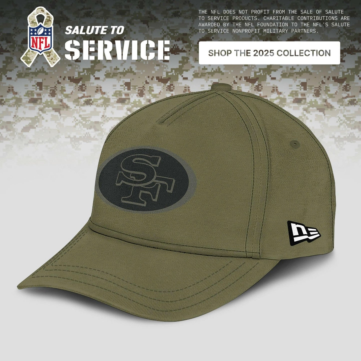 All Teams Salute to Service Olive 2025 Special Editions Hoodie