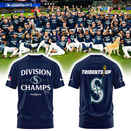 Seattle Mariners AL West Division Champions Locker Room Tshirt
