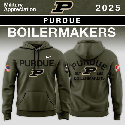 Big Ten Conference Teams 2025 Military Appreciation Limited Edition Hoodie
