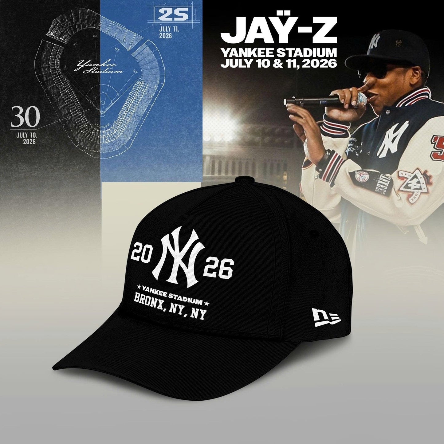 New York Yankees x Jay-Z Hometown Show 2026 Limited Edition Jersey