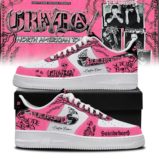 Grey day 2026 – North American Tour AF1 Sneakers