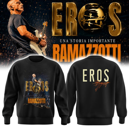 Eros Ramazzotti UNA STORIA IMPORTANTE WORLD TOUR 2026 Limited Edition Sweatshirt
