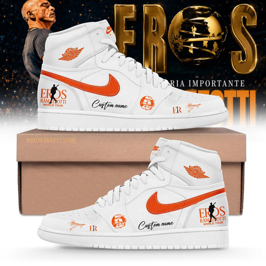 Eros Ramazzotti UNA STORIA IMPORTANTE WORLD TOUR 2026 Custom Name AJ1 v3