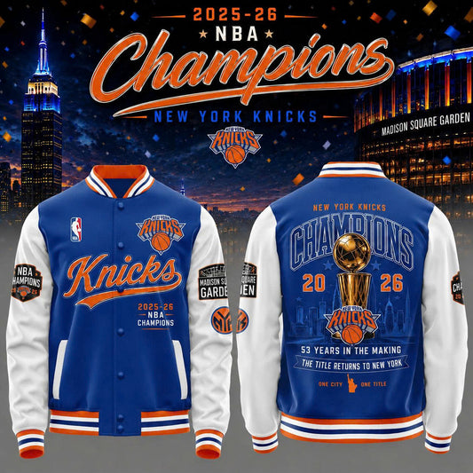 New York Knick 2026 NBA Champions Jacket